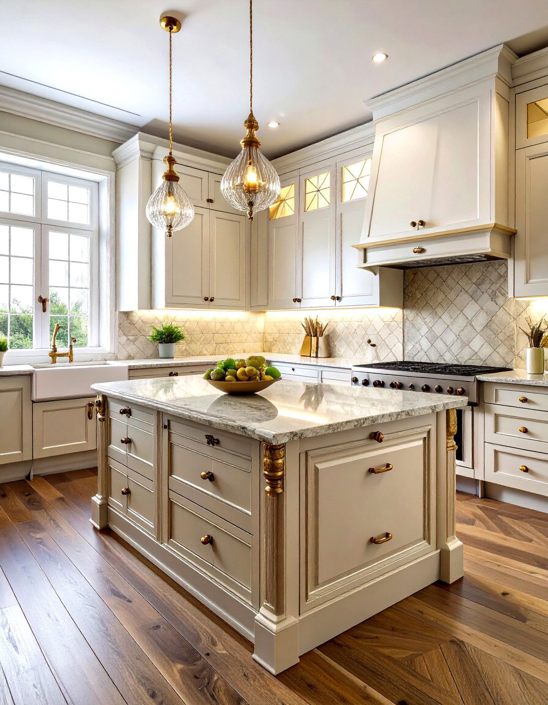 Backplate Hardware - 30 kitchen cabinet hardware ideas