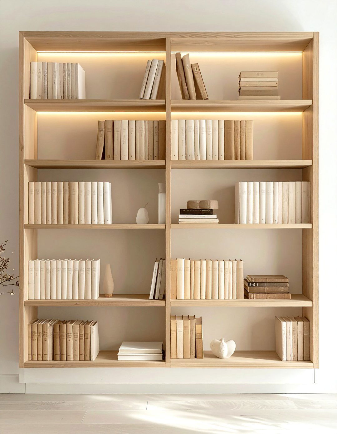 Backward book display - 30 book decor ideas_1