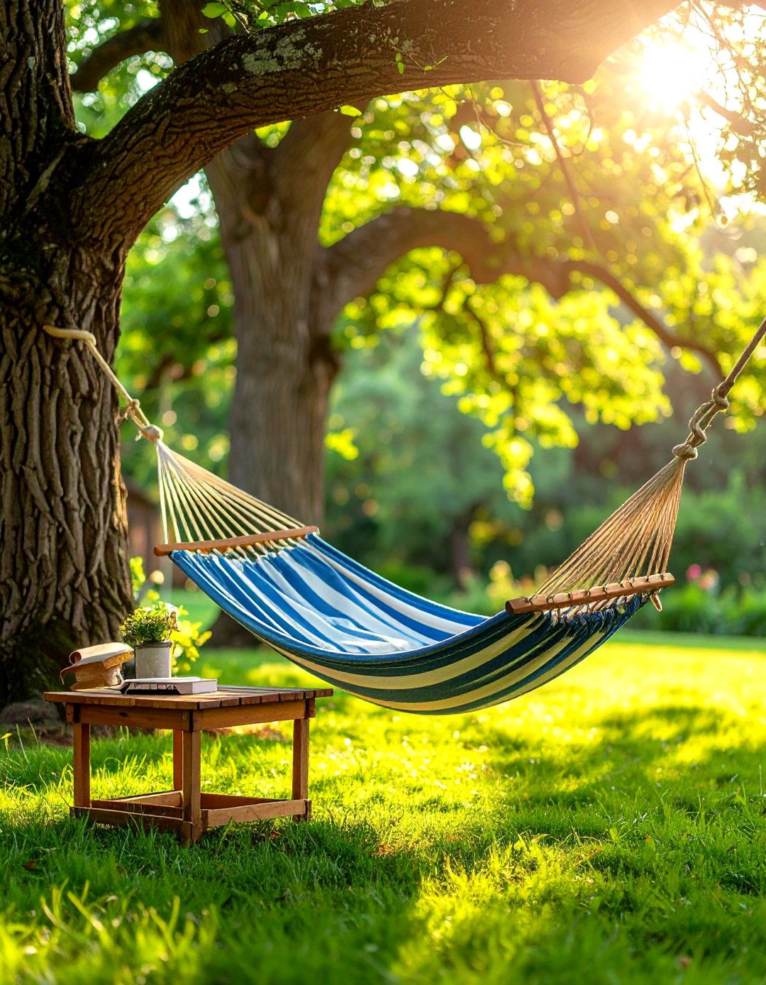 Backyard Hammock Setup - 30 outdoor decor ideas