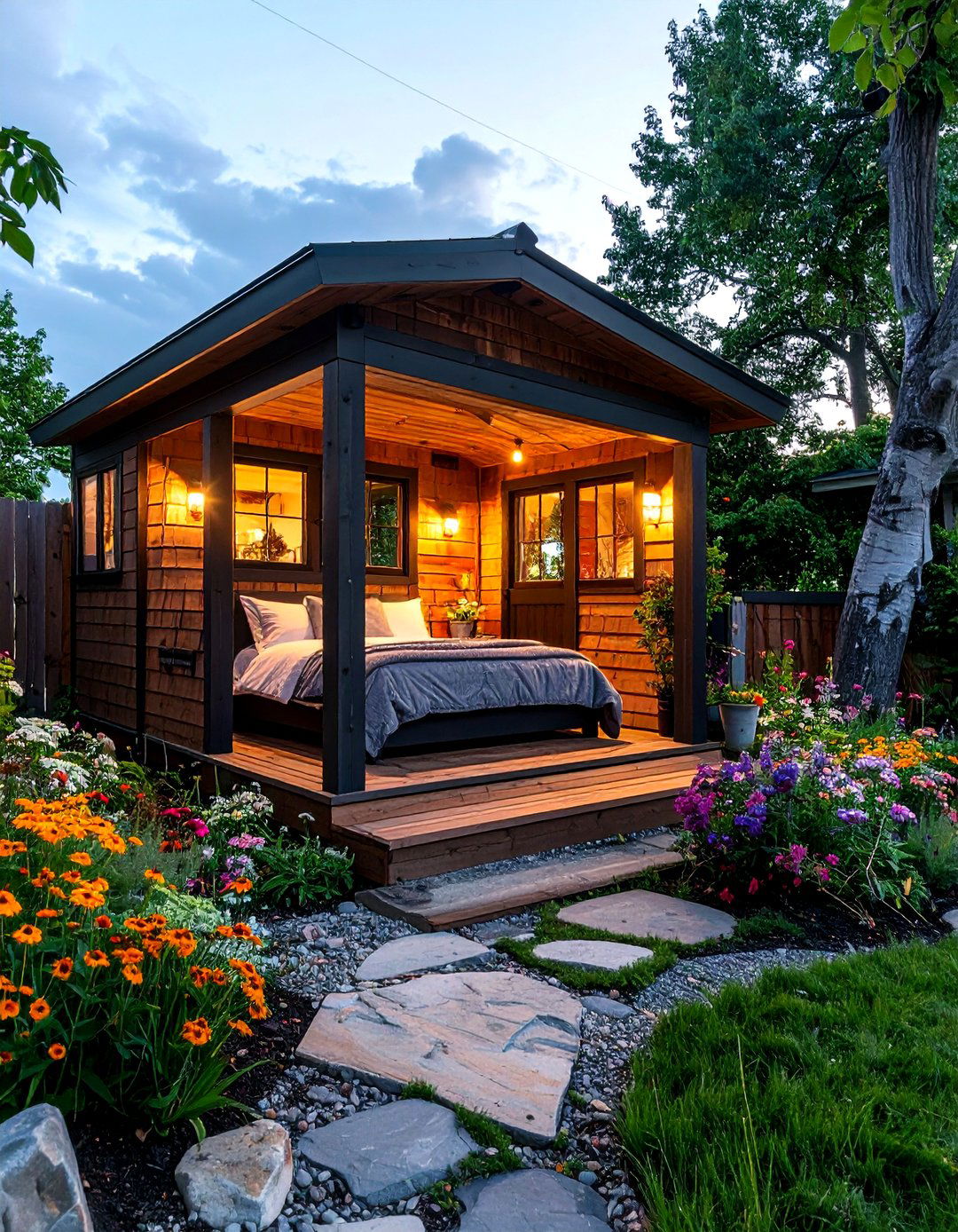 Backyard Shed Bedroom - 30 room to bedroom conversion ideas