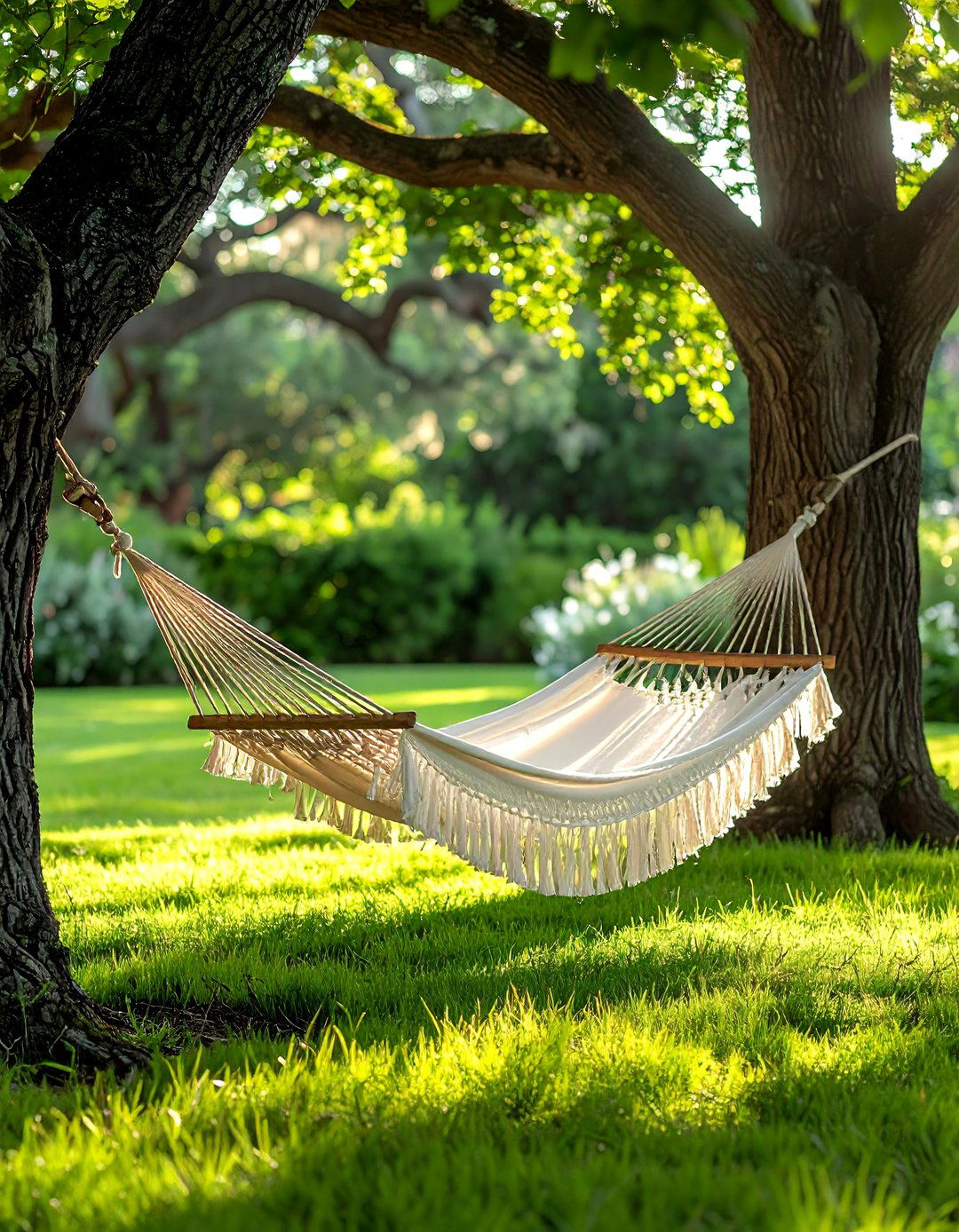 Backyard hammock - 30 patio decor ideas