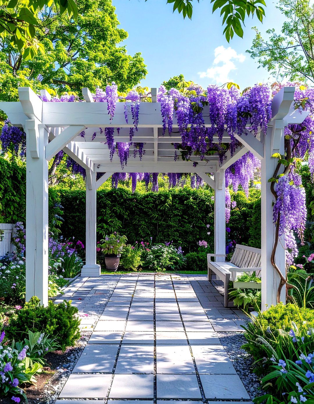 Backyard pergola - 30 patio decor ideas