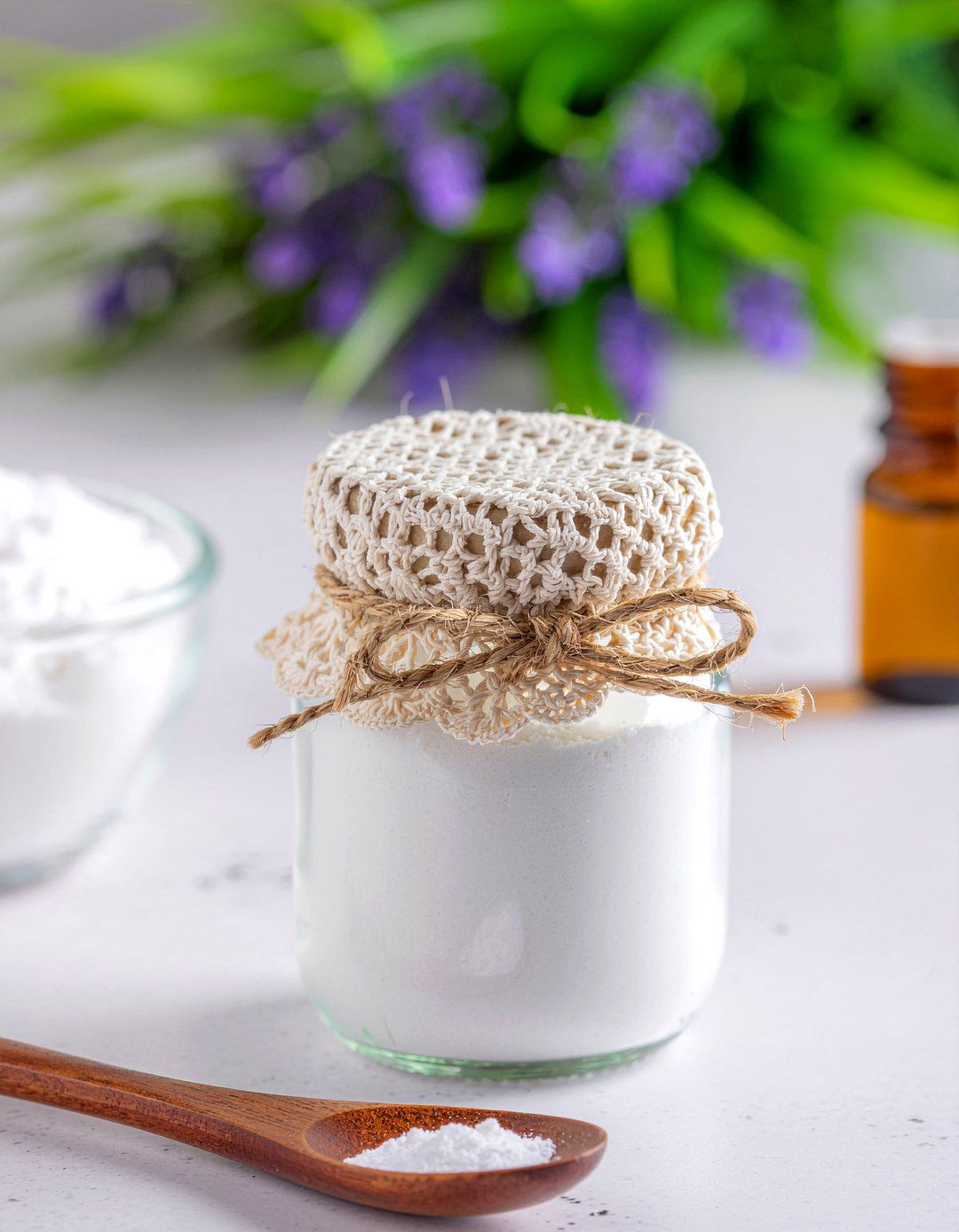 Baking soda air freshener - 30 bathroom scent ideas