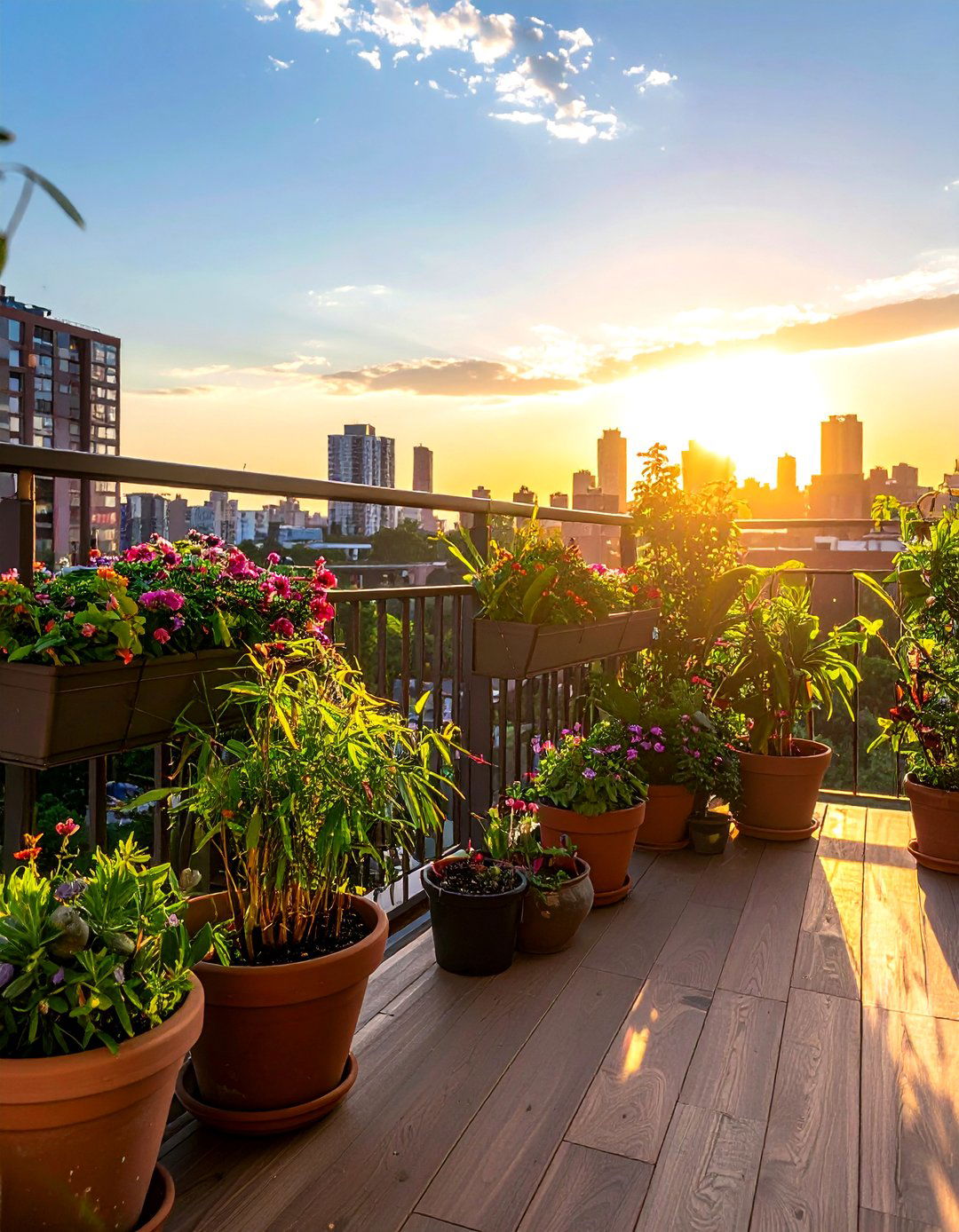 Balcony plant garden - 30 plant styling ideas