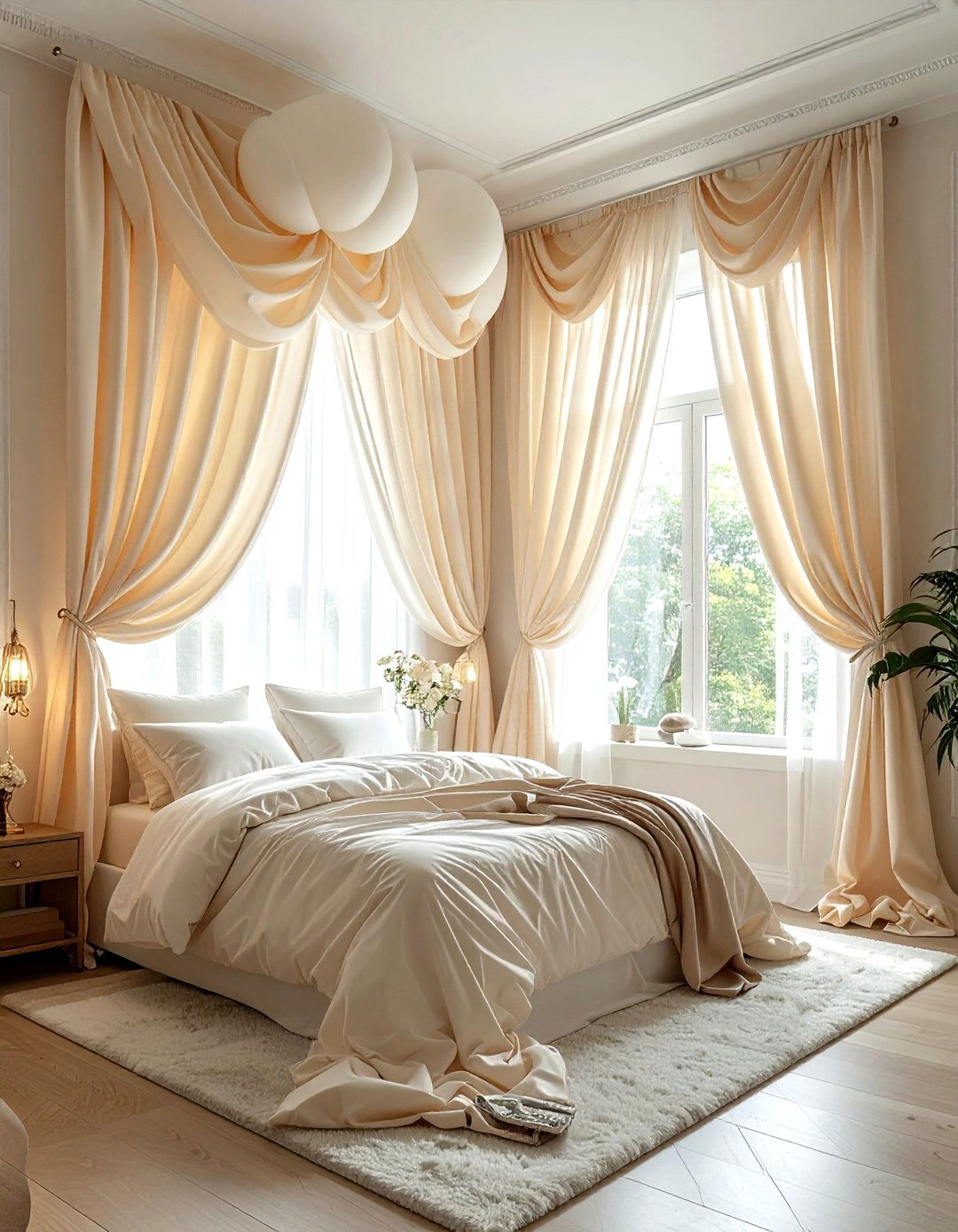 Balloon Valance - 30 valance ideas