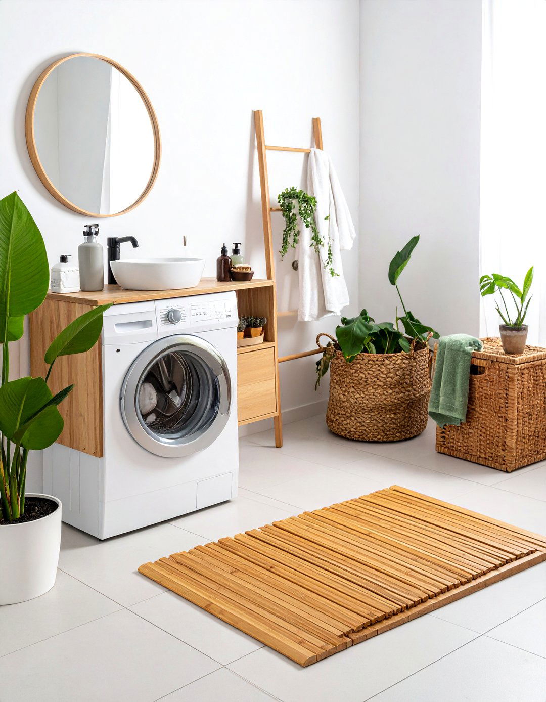 Bamboo Bathroom Accessories - 30 earthy bathroom ideas