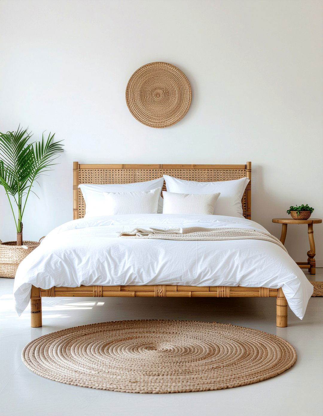 Bamboo Bed Frame - 30 Hawaiian bedroom ideas