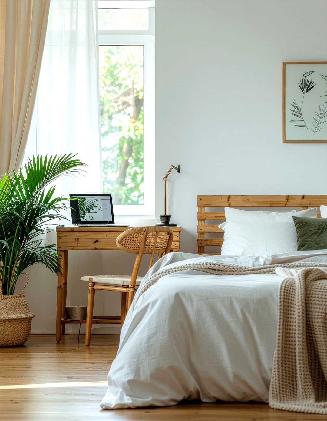 Bamboo Bedroom Desk - 30 bedroom desk ideas