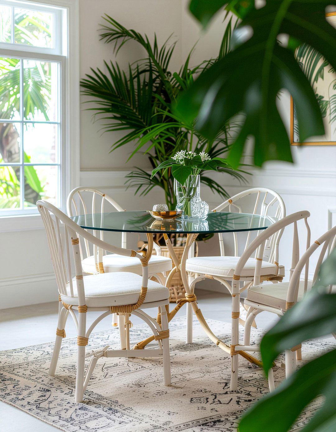 Bamboo Chippendale Chair - 30 Hollywood regency dining room ideas