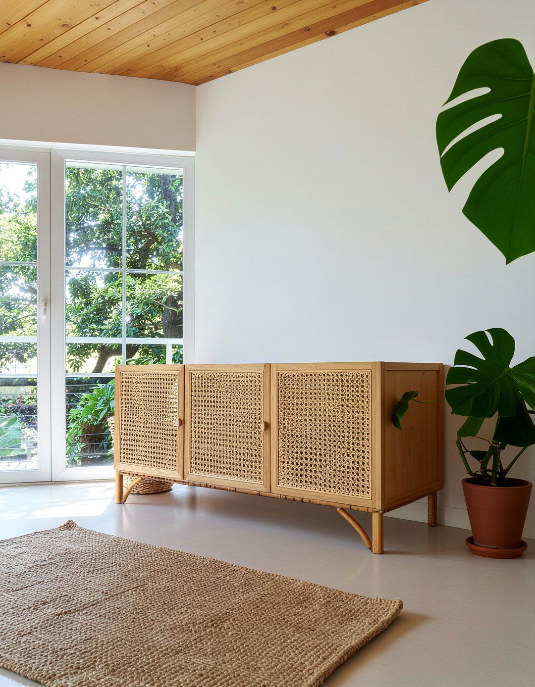 Bamboo Dining Hutch - 30 dining room hutch ideas