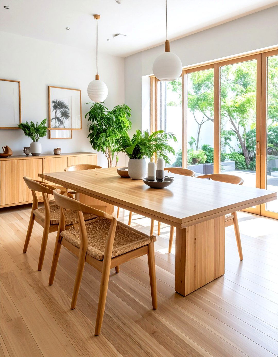 Bamboo Dining Room Table - 30 rectangular dining table ideas