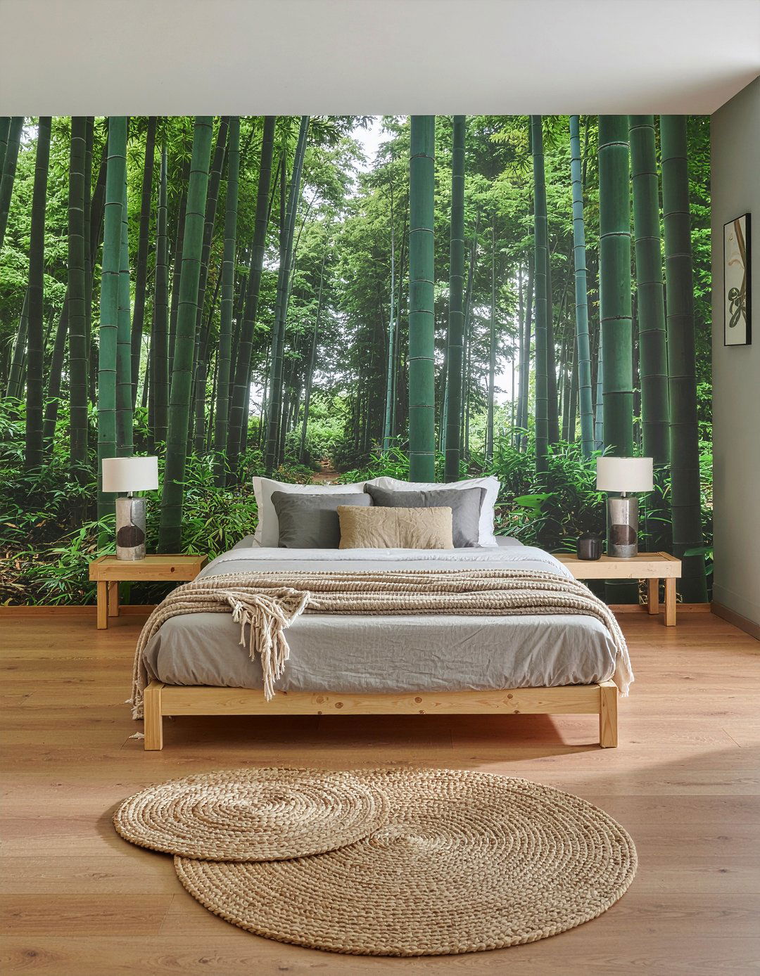 Bamboo Forest Wallpaper - 30 bedroom tropical wallpapers