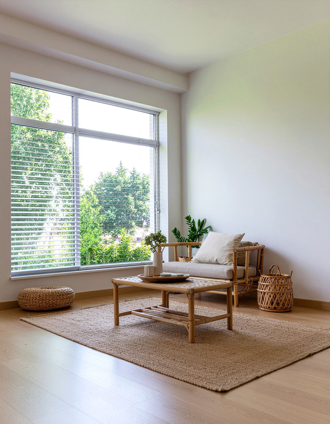 Bamboo Furniture Living Room - 30 nature themed living room ideas