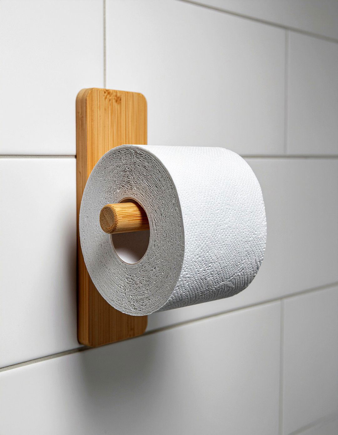 Bamboo Holder For Toilet Rolls - 30 bamboo bathroom ideas