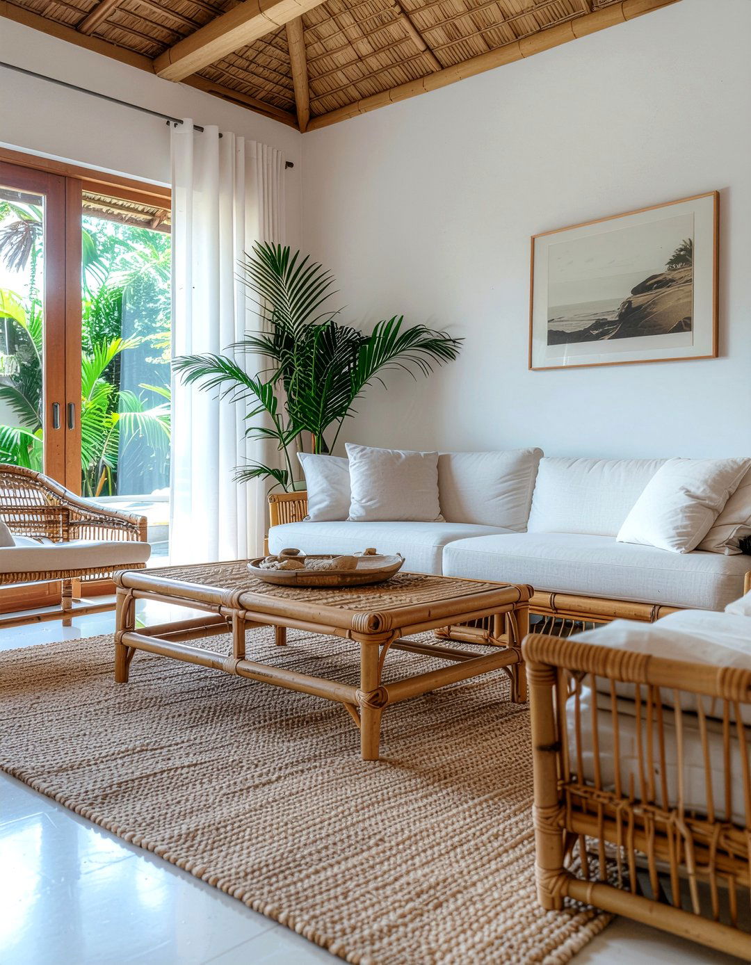 Bamboo Living Room Furniture - 30 safari living room ideas