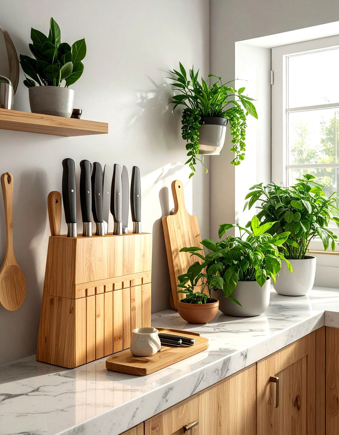 Bamboo Magnetic Knife Holder For Eco Friendly Kitchen - 30 magnetic knife strip kitchen ideas