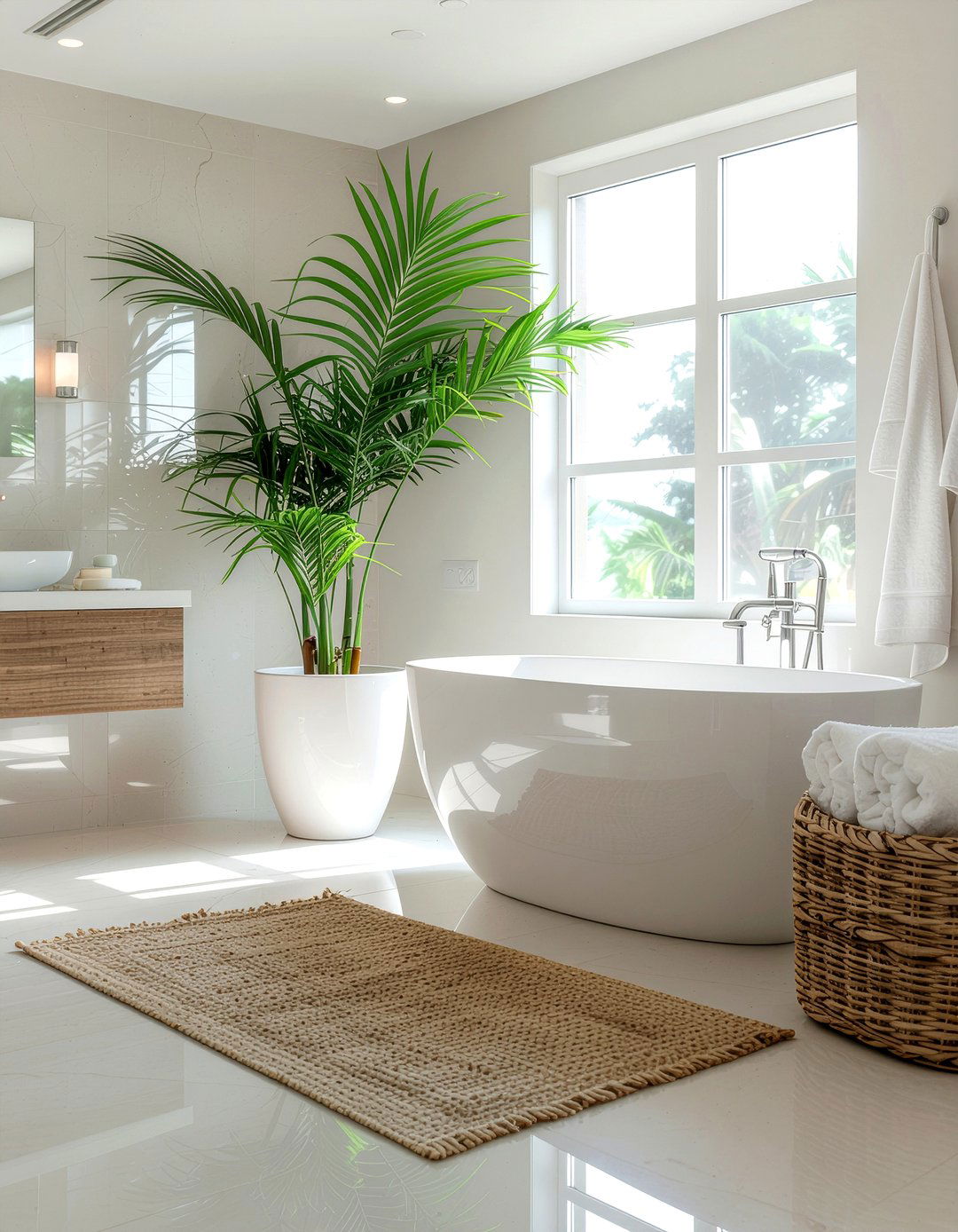 Bamboo Palm - 30 large plant ideas