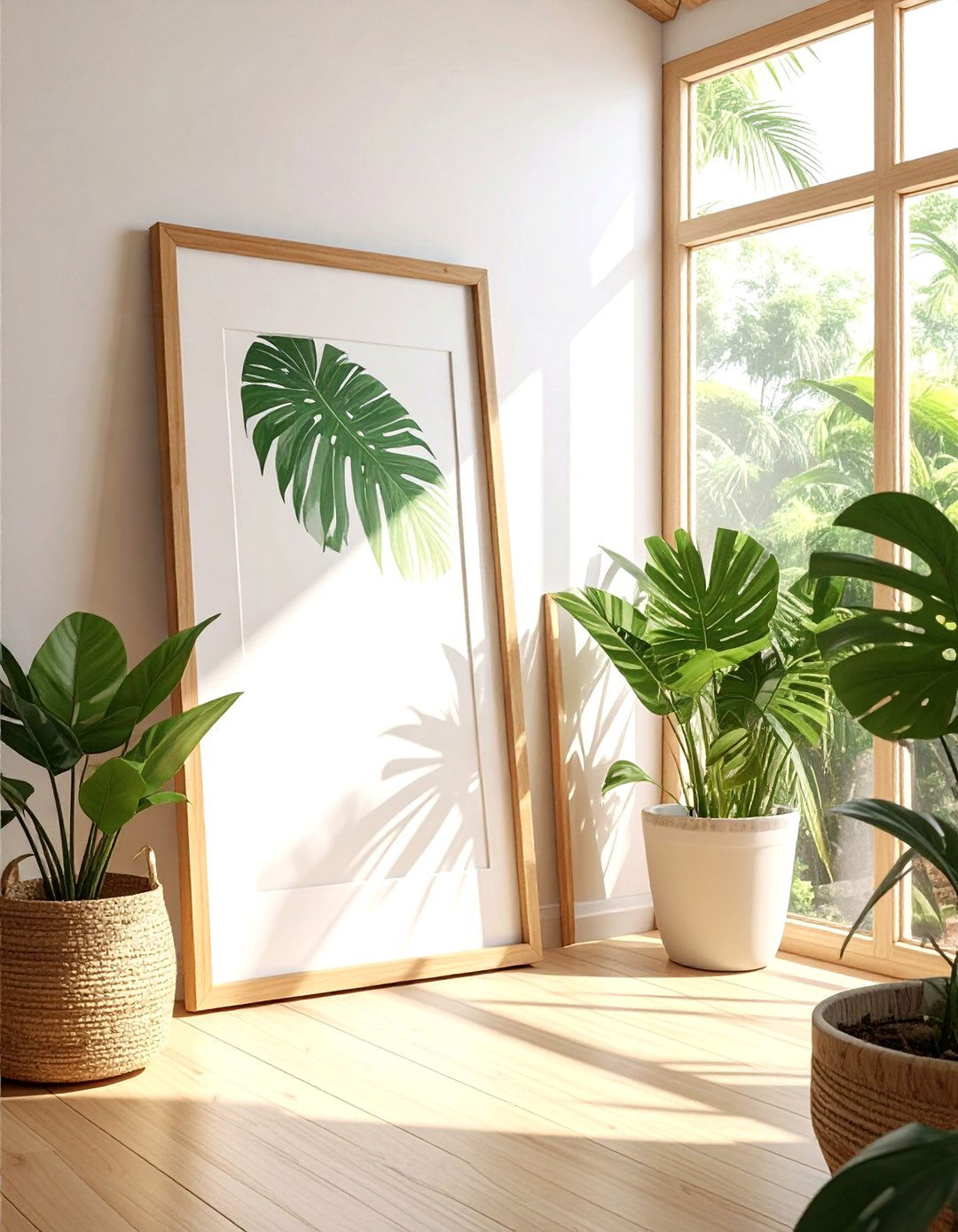 Bamboo Picture Frame - 30 picture frame ideas