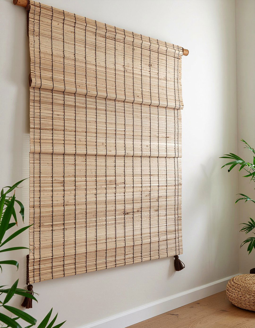 Bamboo Roman Valance - 30 dining room valance ideas