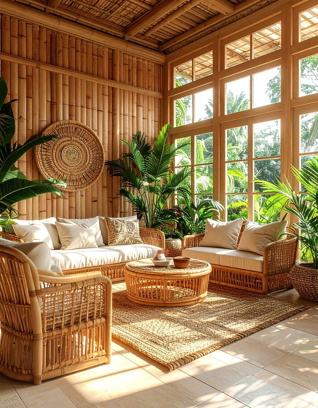 Bamboo Wall Paneling Interior - 30 wall paneling ideas