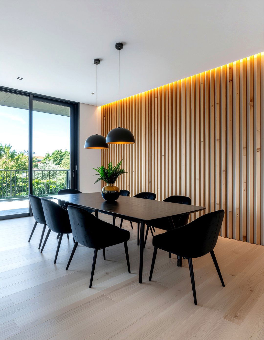 Bamboo Wall Paneling - 30 bamboo dining room ideas