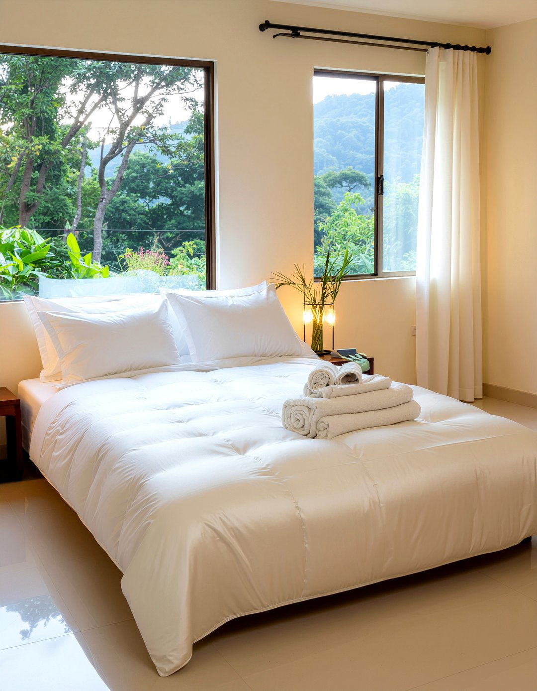 Bamboo bed sheets - 30 better sleep bedroom ideas