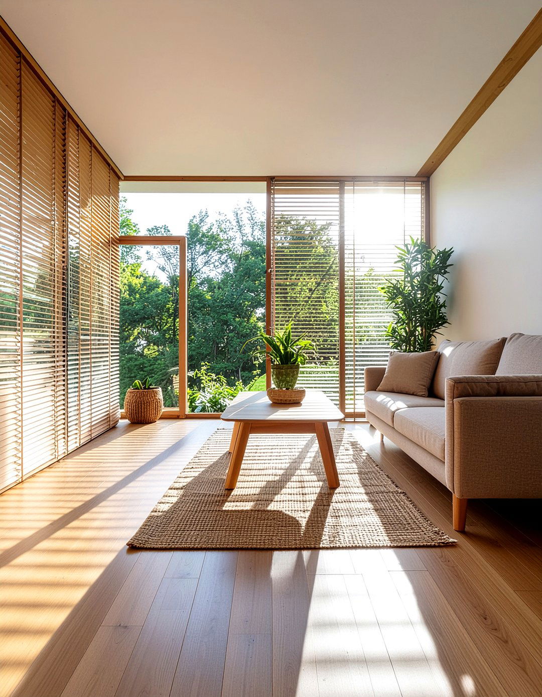 Bamboo interior design - 30 Chinese living room ideas