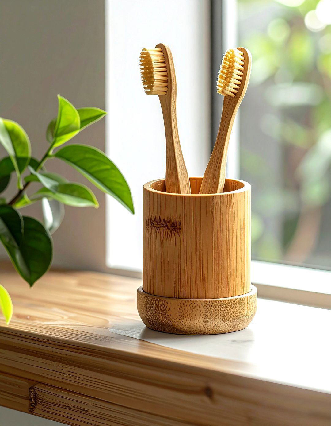 Bamboo toilet brush holder - 30 toilet brush holder ideas