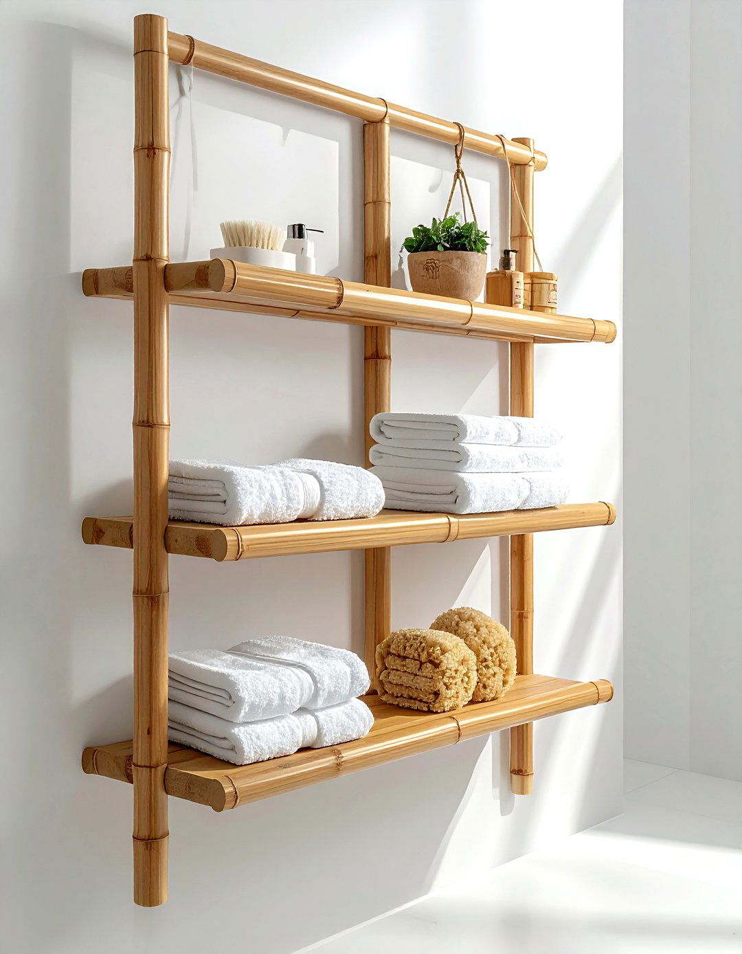 30 Clever Bathroom Overhead Storage Ideas to Save Space