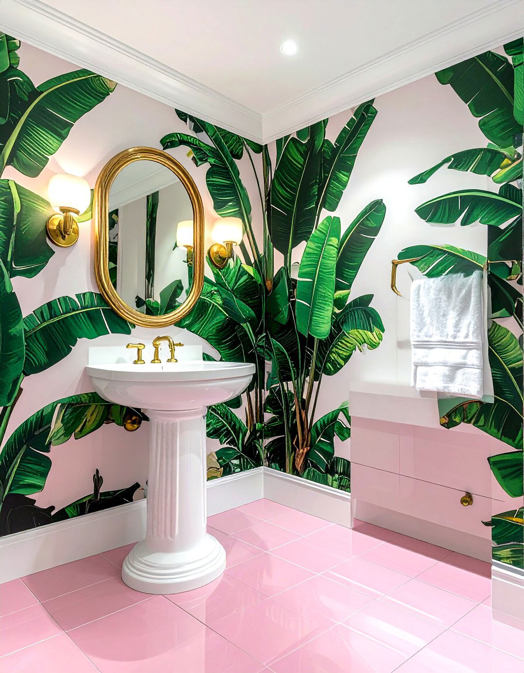 Banana Leaf Print - 30 botanical wallpaper ideas