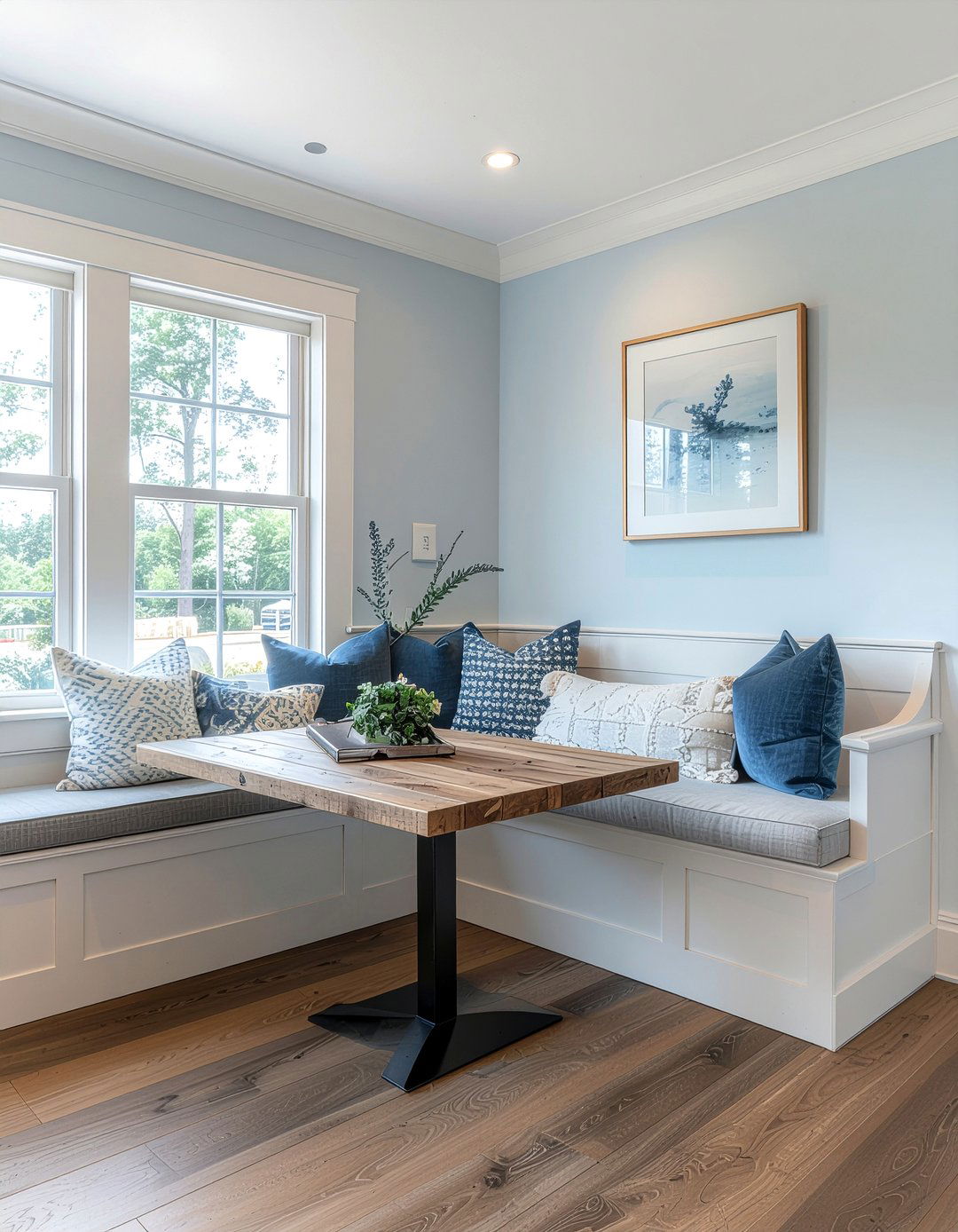 Banquet Seating Dining Room - 30 dining room inspo ideas