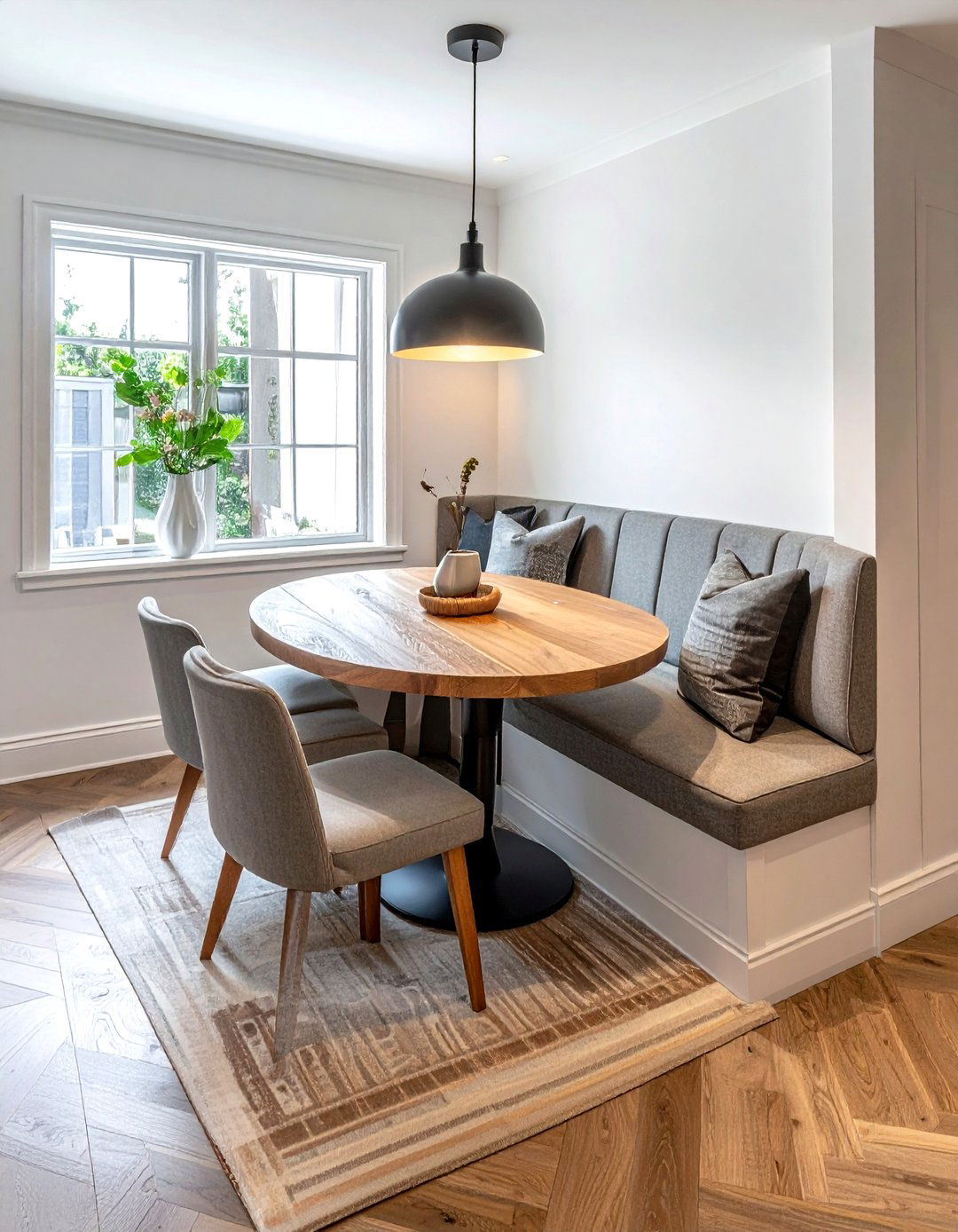 Banquette Seating - 30 real life dining room ideas