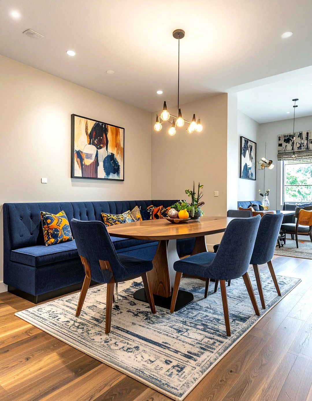 Banquette Seating Dining Room - 30 striking dining room ideas