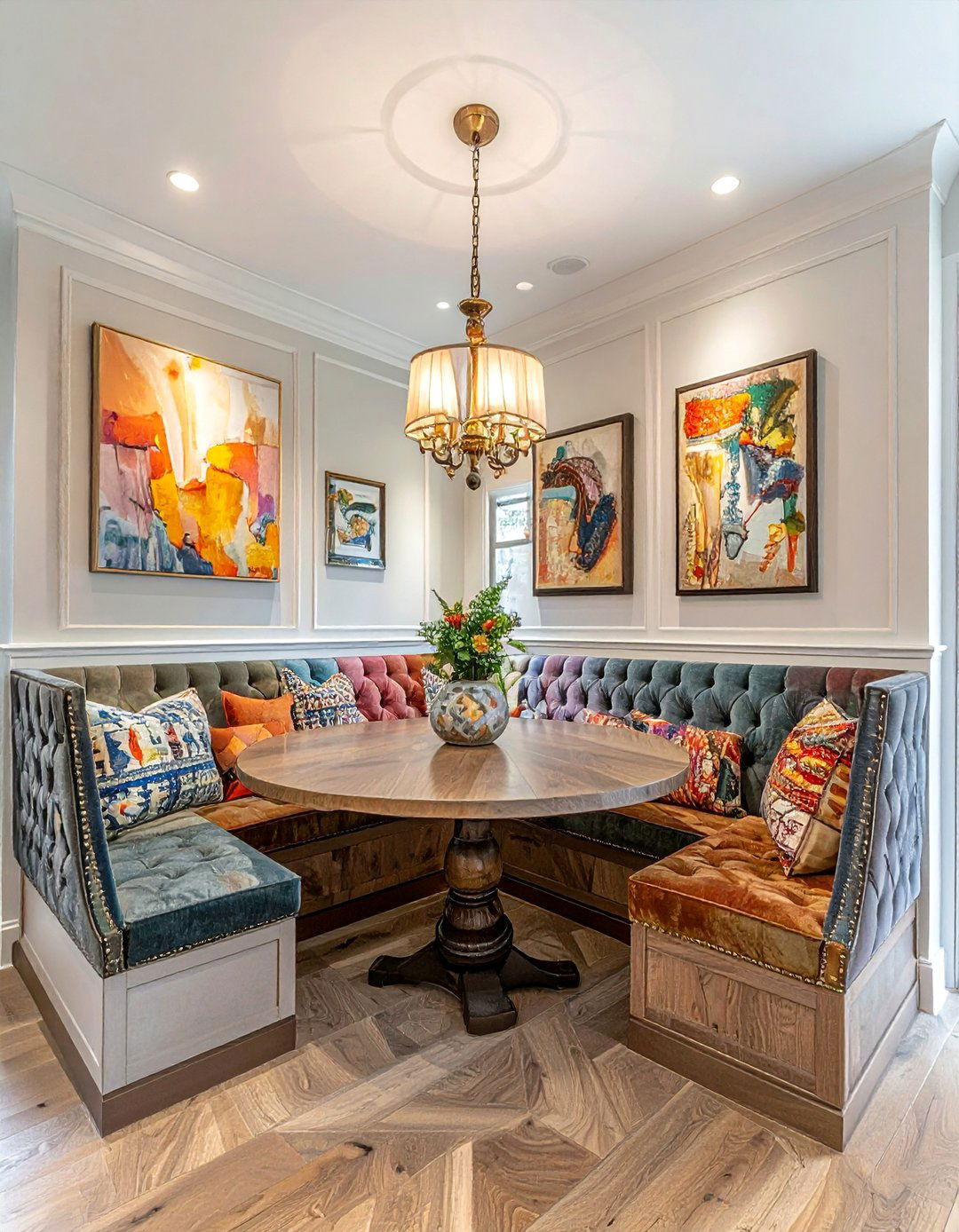 Banquette Seating Dining Room - 30 tailored dining room ideas