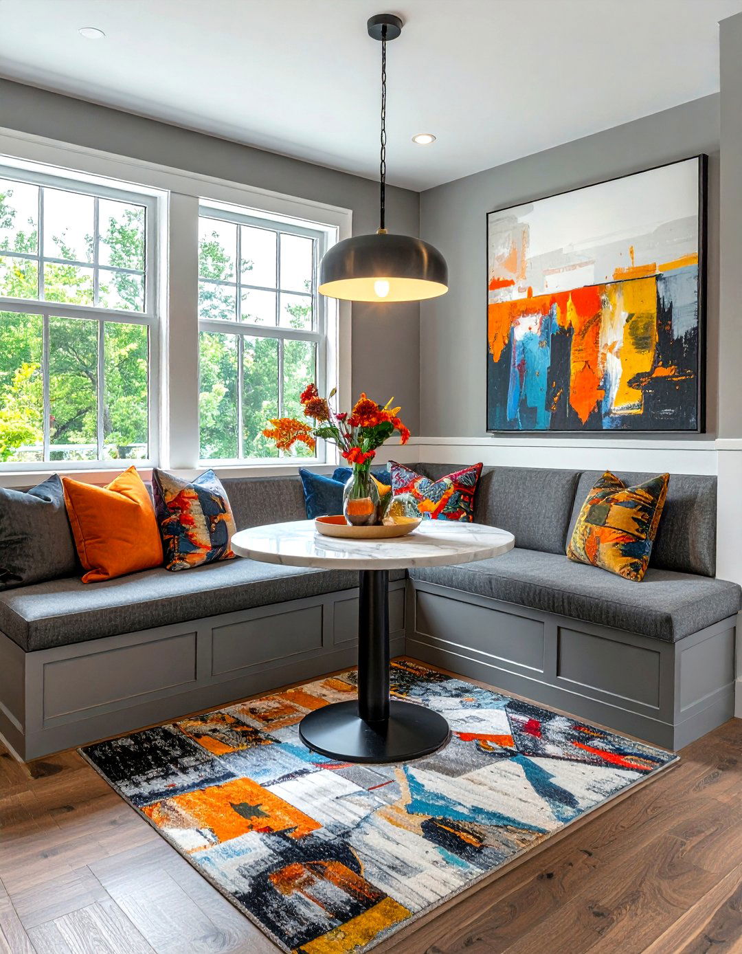 Banquette Seating Dining Room - 30 transformed dining room ideas