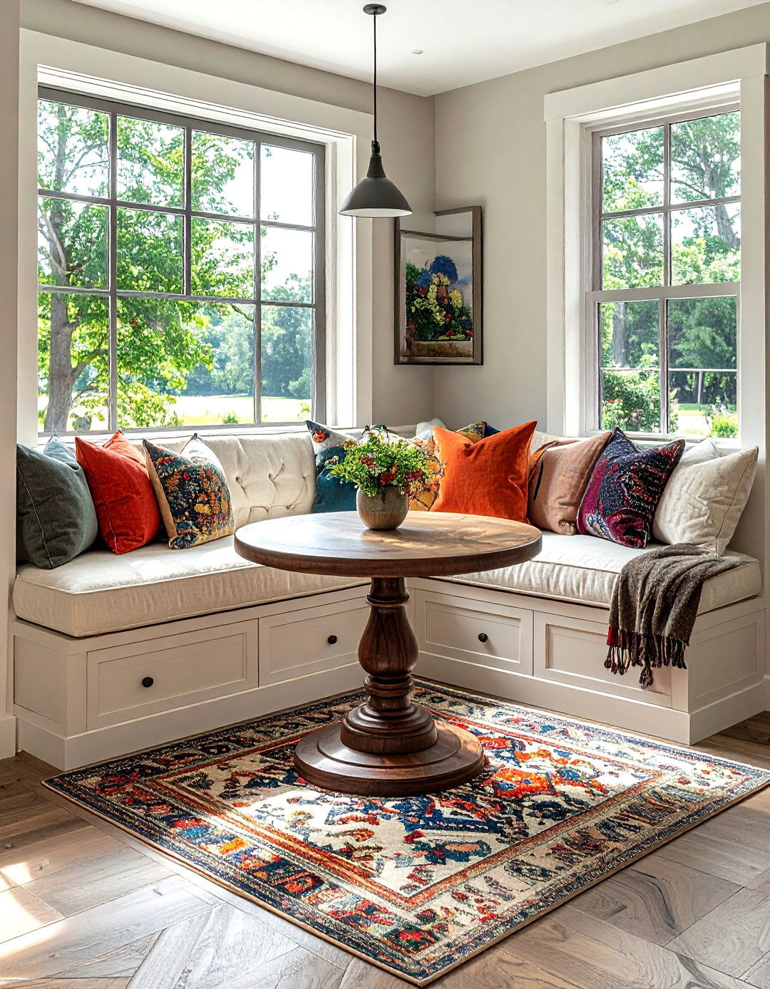 Banquette Seating Nook - 30 unique kitchen ideas
