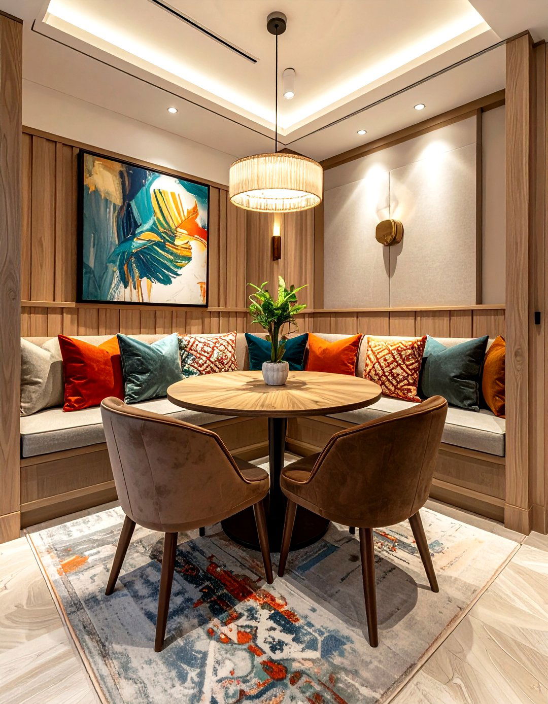 Banquette dining room - 30 memorable dining room ideas