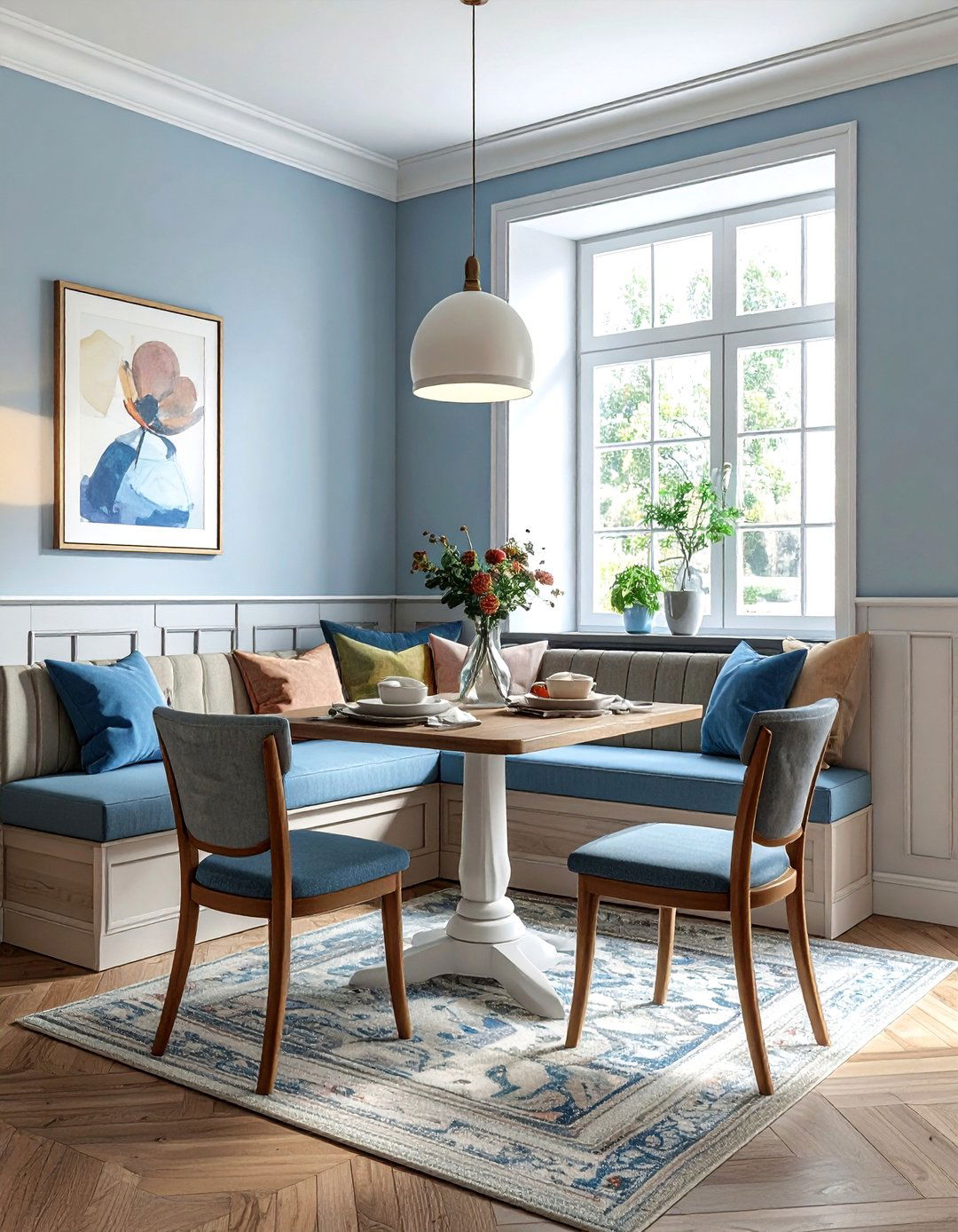 Banquette seating dining room - 30 one-of-a-kind dining room ideas