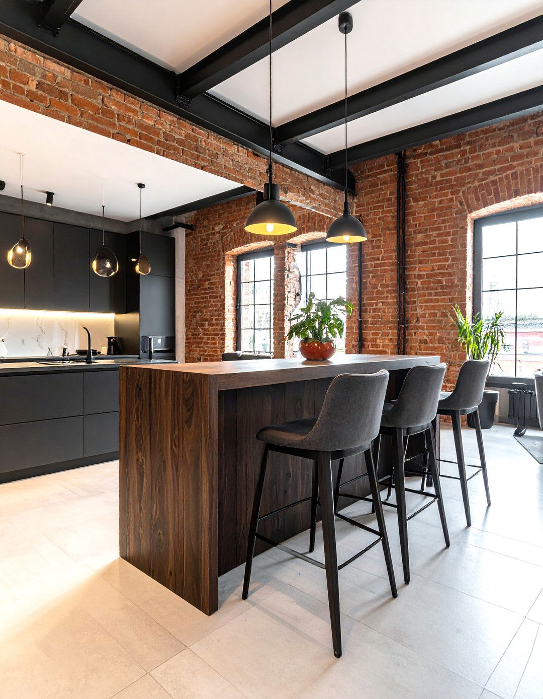 Bar Height Dining Set - 30 small space dining ideas