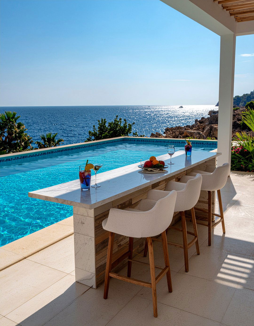 Bar height outdoor table - 30 outdoor dining table ideas