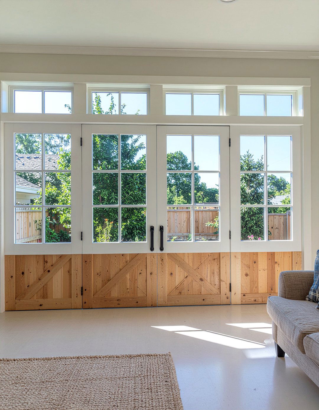 Barn Door With Windows - 30 living room barn doors