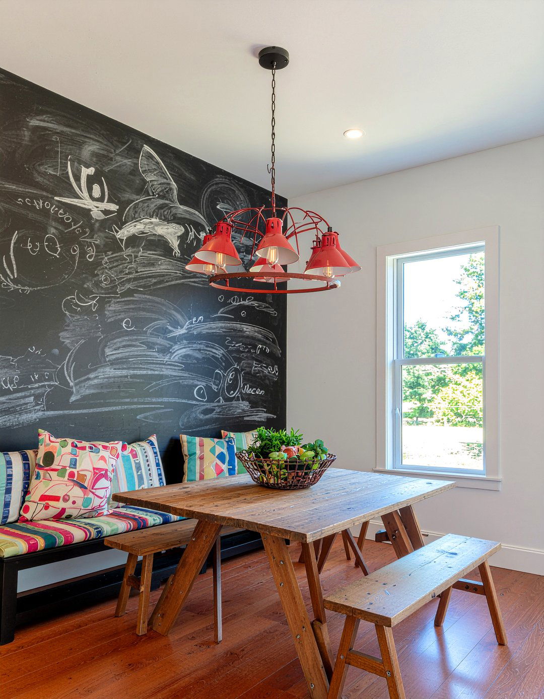 Barn Light Chandelier - 30 farmhouse chandelier dining room ideas