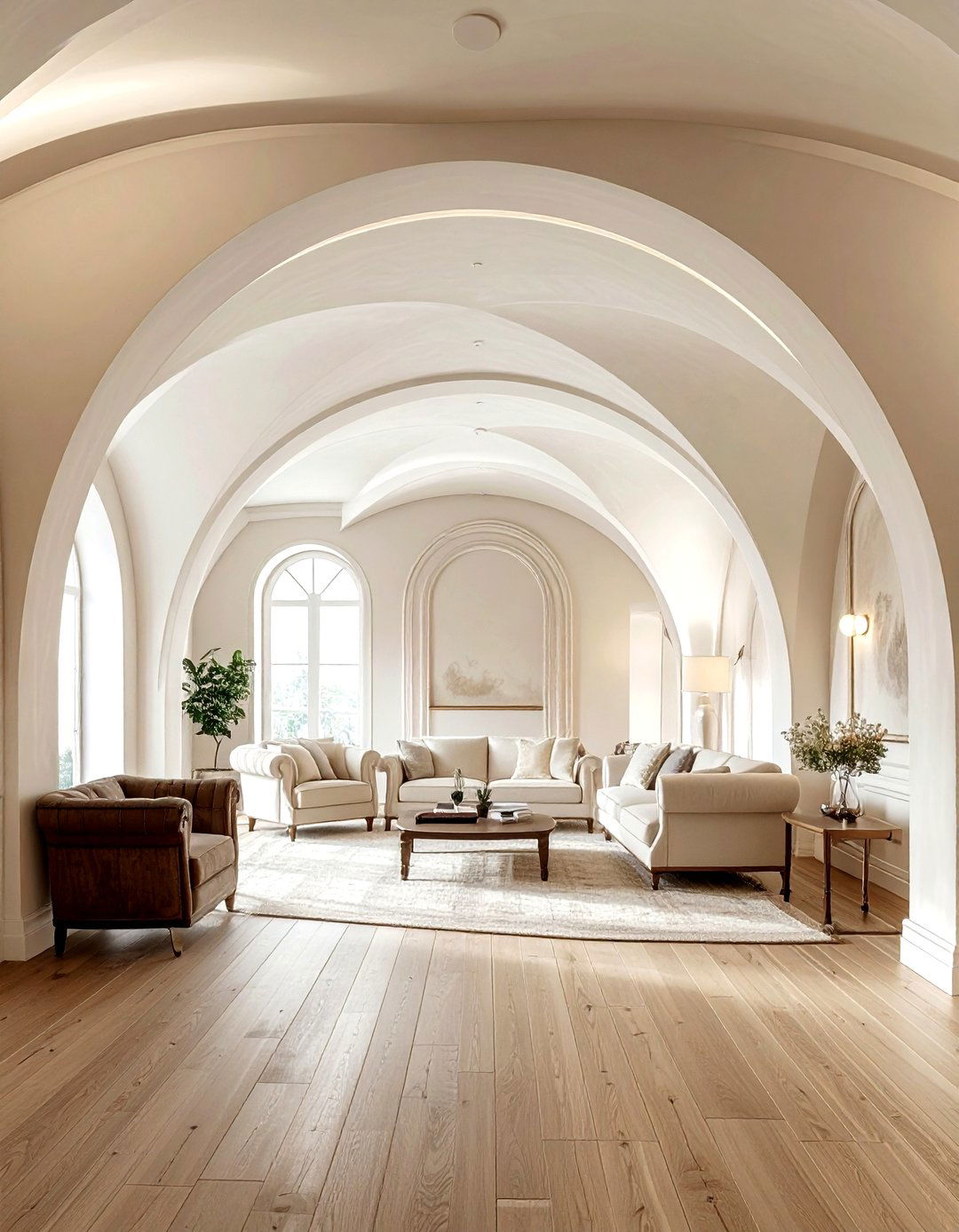 Barrel Vault - 30 living room ceiling designs