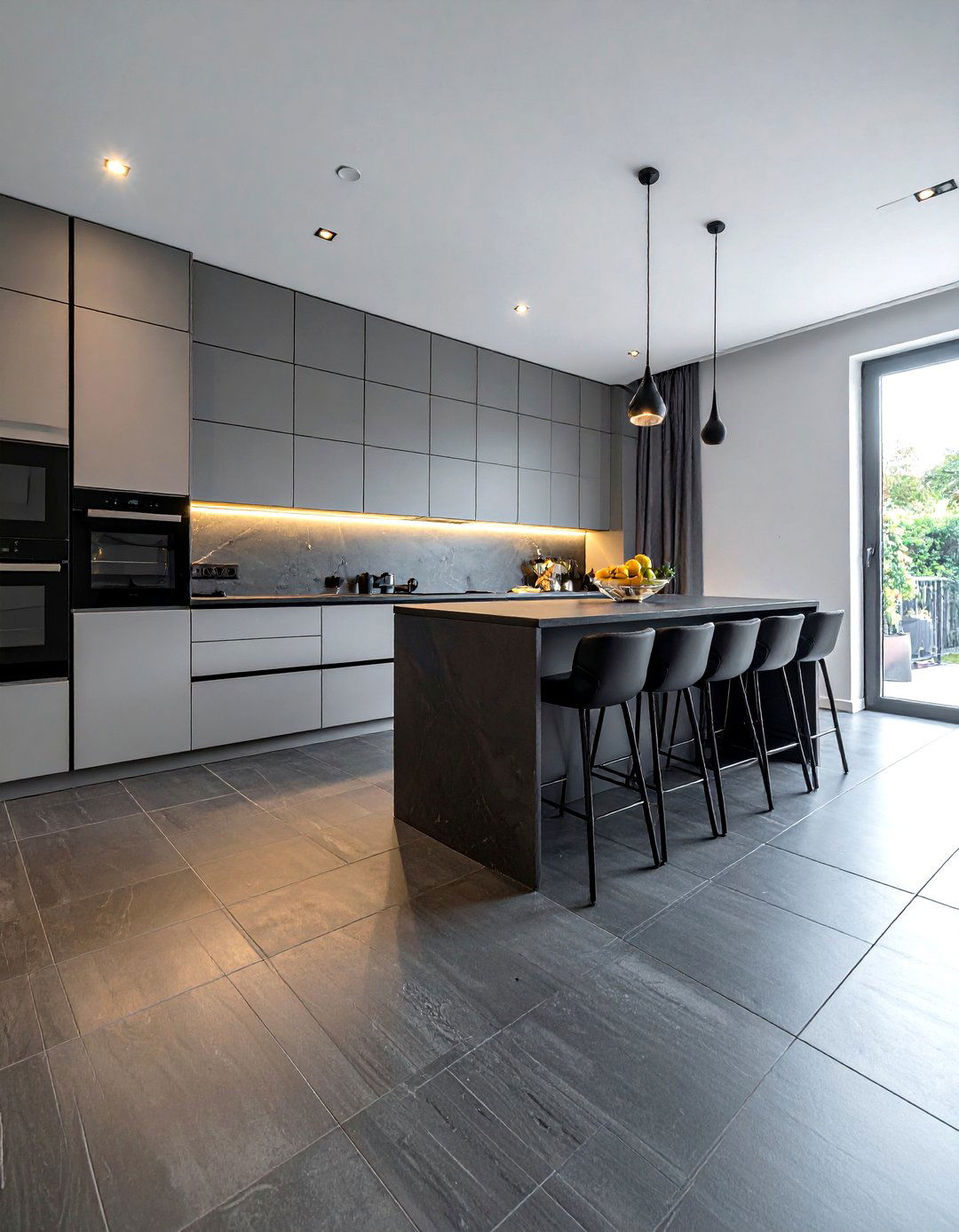 Basalt Kitchen Floor Tile - 30 tile floor kitchen ideas