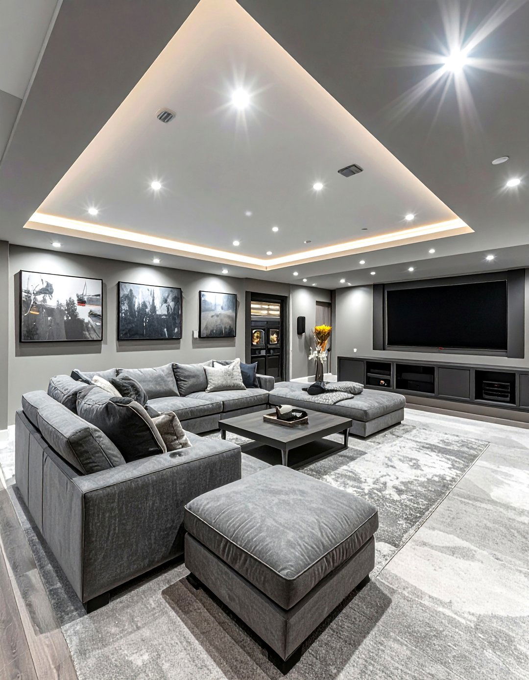 Basement Remodel - 30 living room redesign ideas