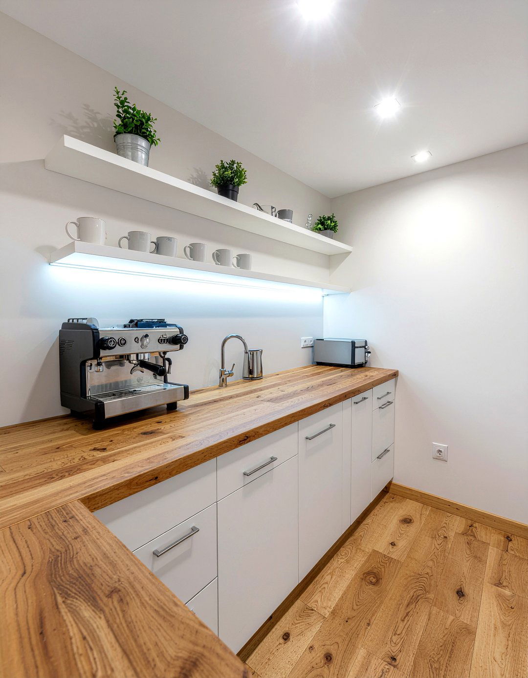 Basement coffee bar - 30 finished basement ideas