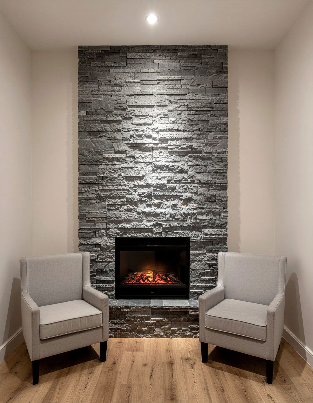 Basement fireplace - 30 basement living room ideas