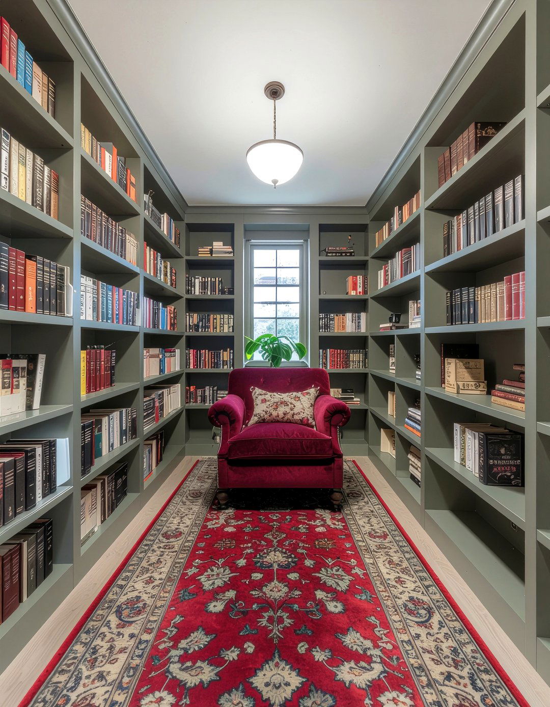 Basement library - 30 basement living room ideas