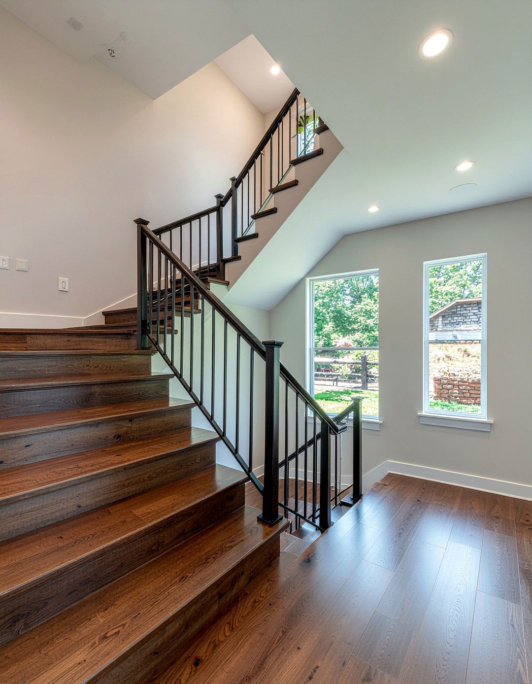 Basement stairs design - 30 basement living room ideas