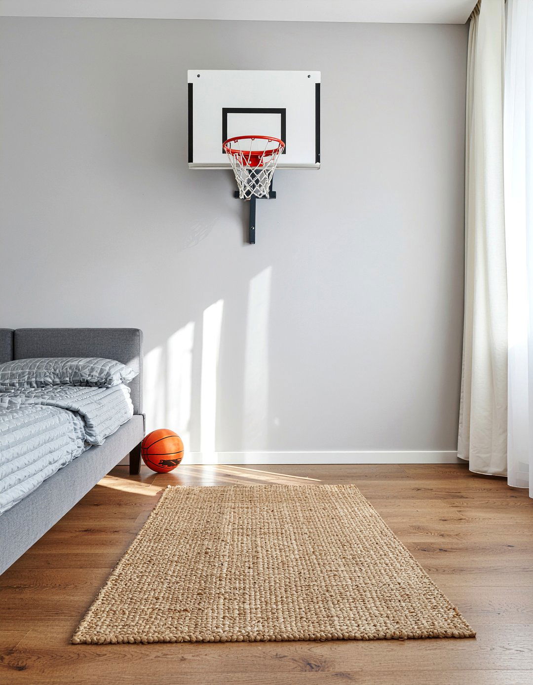 Basketball Hoop Door Attachment - 30 basketball bedroom ideas